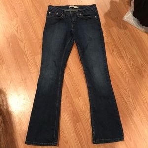 524 bootcut Levi’s jeans